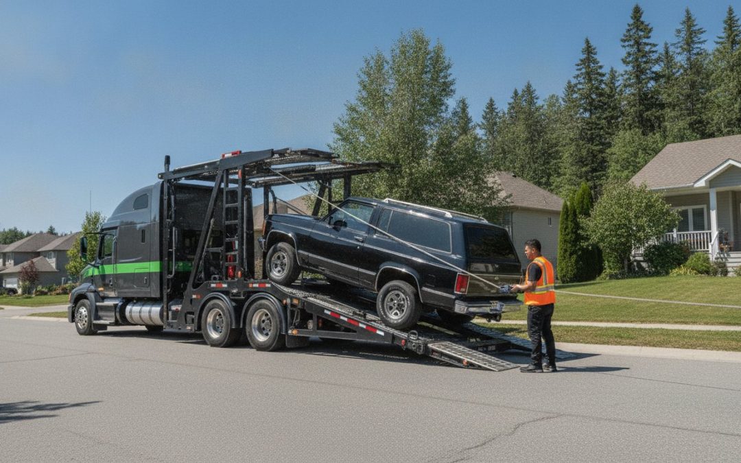 Non-Running Vehicle Transport in Canada: The 2026 Logistics Guide